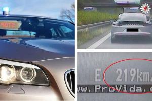 Polizei stoppt 17-jährigen Fahrer mit Mutti im Porsche