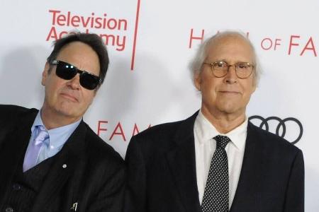 Dan Aykroyd und Chevy Chase: Komikerlegenden drehen Zombiefilm Dan Aykroyd und Chevy Chase: Komikerlegenden drehen Zombiefilm