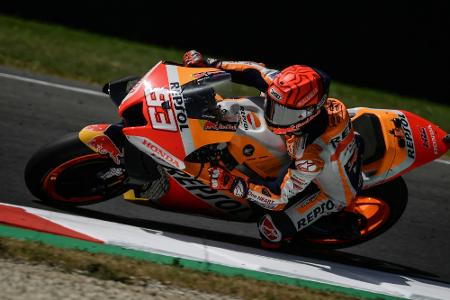Marquez zurück auf dem MotoGP-Bike: Marquez zurück auf dem MotoGP-Bike: