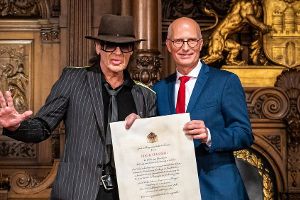 Udo Lindenberg ist jetzt Ehrenbürger von Hamburg