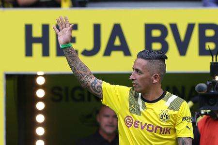 Ex-BVB-Stürmer Barrios beendet Karriere Ex-BVB-Stürmer Barrios beendet Karriere
