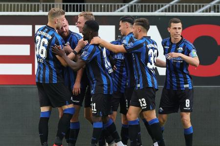 Paderborn erobert Spitze zurück - Siegesserie von Hannover reißt Paderborn erobert Spitze zurück - Siegesserie von Hannover reißt