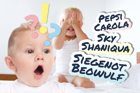 Die unglaublichsten Kindernamen Die unglaublichsten Kindernamen