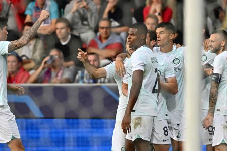 Inter holt erste Punkte - Lissabon siegt dank starkem Finish Inter holt erste Punkte - Lissabon siegt dank starkem Finish