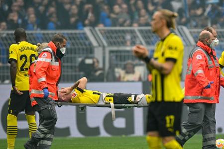 Revierderby: Reus möglicherweise schwer verletzt Revierderby: Reus möglicherweise schwer verletzt