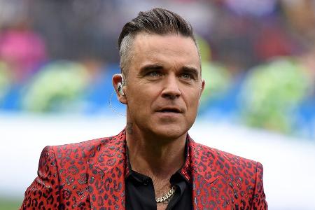 Robbie Williams feiert Charts-Rekord Robbie Williams feiert Charts-Rekord