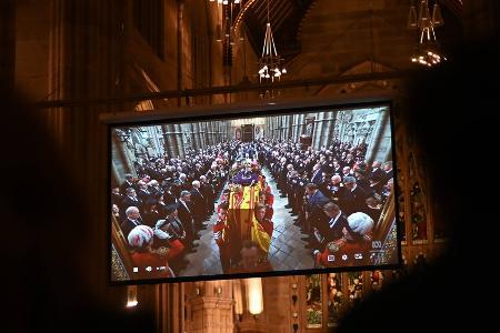Über vier Milliarden Menschen sahen das Staatsbegräbnis der Queen Über vier Milliarden Menschen sahen das Staatsbegräbnis der Queen