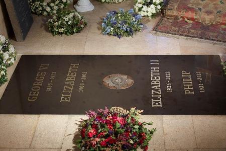 Queen Elizabeth II.: Erstes Bild ihres Grabsteins veröffentlicht