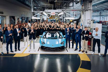 Lamborghini Aventador Produktionsende