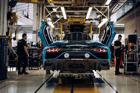 Lamborghini Aventador Produktionsende