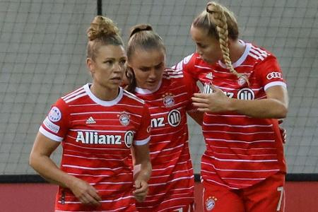 Bayern-Frauen erreichen Gruppenphase der Champions League Bayern-Frauen erreichen Gruppenphase der Champions League