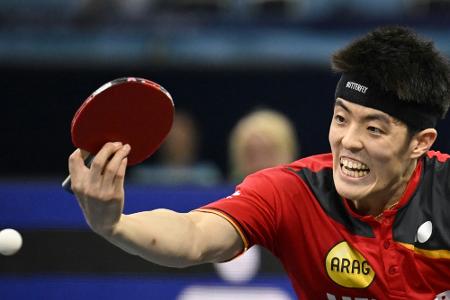 Tischtennis-Männer feiern WM-Auftaktsieg gegen Kasachstan Tischtennis-Männer feiern WM-Auftaktsieg gegen Kasachstan