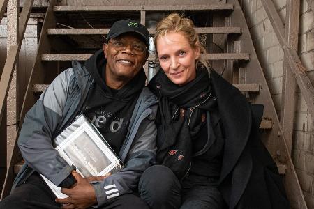Samuel L. Jackson und Uma Thurman: Samuel L. Jackson und Uma Thurman:
