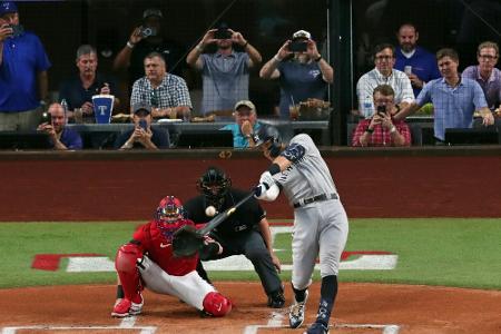 Homerun Nummer 62: Judge bricht Uralt-Rekord Homerun Nummer 62: Judge bricht Uralt-Rekord
