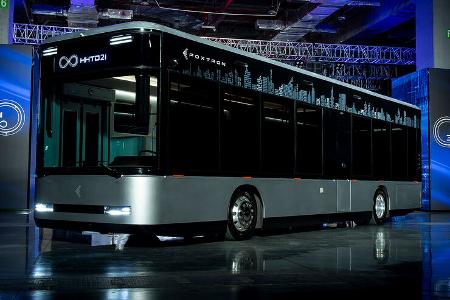 10/2021, Foxtron Model T Elektro-Stadtbus Foxconn