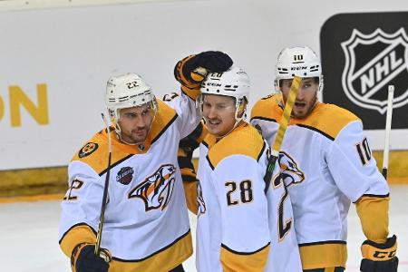 NHL: Sturm und San Jose verlieren auch zweites Spiel in Prag NHL: Sturm und San Jose verlieren auch zweites Spiel in Prag
