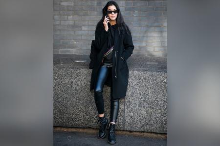 Skinny Leather Pants: Lederhosen sind der große Winter-Modetrend Skinny Leather Pants: Lederhosen sind der große Winter-Modetrend