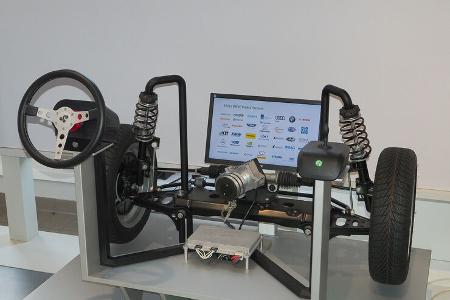 Schaeffler Paravan Space Drive Mercedes AMG C63 Hockenheim