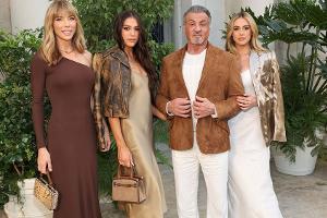 Wiedervereint: Sylvester Stallone zeigt sich mit Frau und den Töchtern