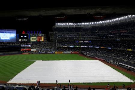 Baseball: Entscheidungsspiel zwischen Yankees und Cleveland verschoben Baseball: Entscheidungsspiel zwischen Yankees und Cleveland verschoben