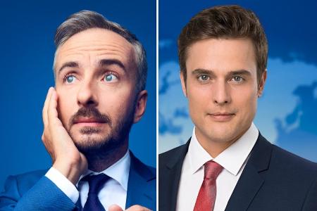 Twitter-Fehde zwischen Jan Böhmermann und Constantin Schreiber Twitter-Fehde zwischen Jan Böhmermann und Constantin Schreiber