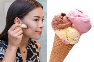 Beauty-Trend Ice Cream Contouring: Wenn Eis zur Schminkmethode wird
