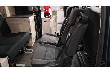 Kompaktcamper Vanestro Pacific Einzelsitze