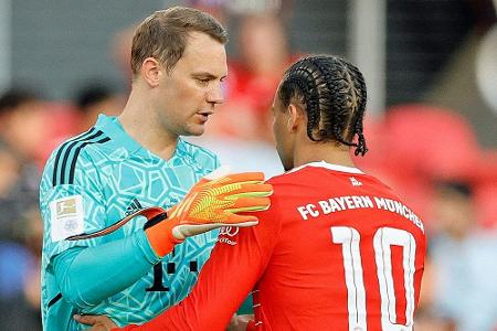 FC Bayern: Neuer und Sane wieder dabei - Müller fehlt weiter FC Bayern: Neuer und Sane wieder dabei - Müller fehlt weiter