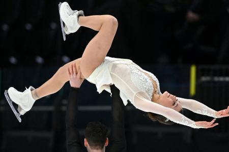 Eiskunstlauf-GP: Hocke/Kunkel Fünfte nach Kurzprogramm Eiskunstlauf-GP: Hocke/Kunkel Fünfte nach Kurzprogramm