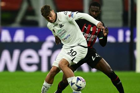 Daniel Maldini trifft gegen Klub seines Vaters Paolo Daniel Maldini trifft gegen Klub seines Vaters Paolo