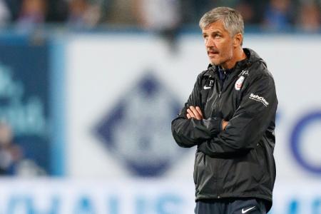 Rostock trennt sich von Trainer Härtel Rostock trennt sich von Trainer Härtel