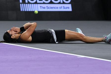 Garcia triumphiert erstmals bei den WTA-Finals Garcia triumphiert erstmals bei den WTA-Finals