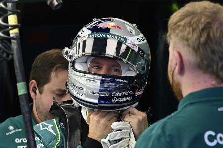 Beim letzten Rennen: Vettel versteigert Platz auf Helm Beim letzten Rennen: Vettel versteigert Platz auf Helm