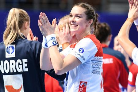 Handball: Norwegen mit drei Siegen in die Hauptrunde Handball: Norwegen mit drei Siegen in die Hauptrunde