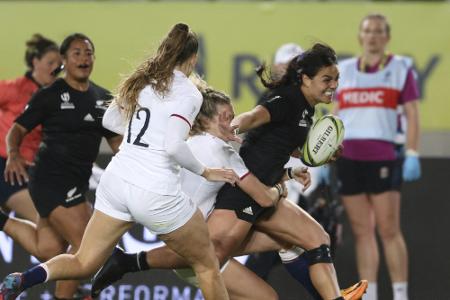 Vor Rekordkulisse: Neuseelands Rugby-Frauen gewinnen Heim-WM Vor Rekordkulisse: Neuseelands Rugby-Frauen gewinnen Heim-WM