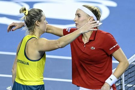 Billie Jean King Cup: Schweiz holt erstmals den Titel Billie Jean King Cup: Schweiz holt erstmals den Titel