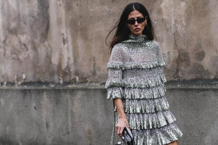 Metallic-Nuancen peppen jetzt die Wintergarderobe auf