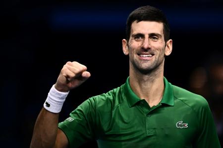 Djokovic erreicht Halbfinale der ATP-Finals