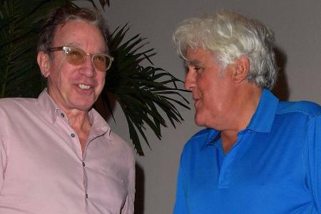 Tim Allen scherzt über Jay Lenos Genesung nach Feuerunfall Tim Allen scherzt über Jay Lenos Genesung nach Feuerunfall