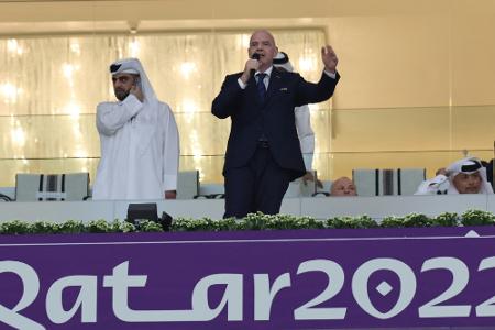 Infantino prognostiziert 7,5 Milliarden US-Dollar Umsatz Infantino prognostiziert 7,5 Milliarden US-Dollar Umsatz