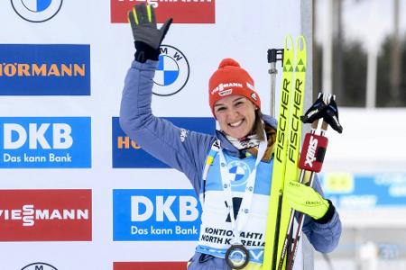 Biathlon: Olympiasiegerin Hermann-Wick dabei - Hinz fehlt Biathlon: Olympiasiegerin Hermann-Wick dabei - Hinz fehlt