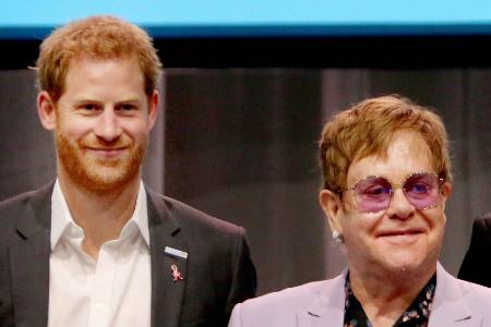 Abschiedskonzert: Prinz Harry bedankt sich bei Elton John Abschiedskonzert: Prinz Harry bedankt sich bei Elton John