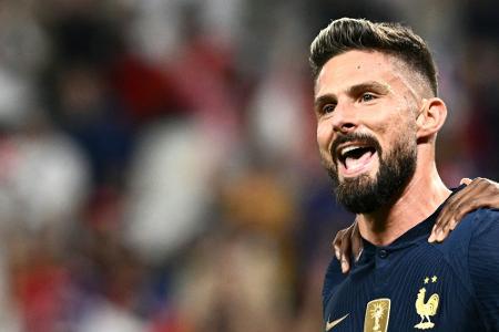 Frankreich: Giroud schließt zu Rekordschütze Henry auf Frankreich: Giroud schließt zu Rekordschütze Henry auf