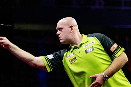 Darts: Van Gerwen gewinnt WM-Generalprobe Darts: Van Gerwen gewinnt WM-Generalprobe