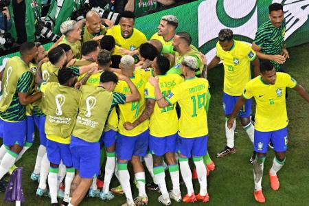 Arbeitssieg ohne Neymar: Brasilien im Achtelfinale Arbeitssieg ohne Neymar: Brasilien im Achtelfinale