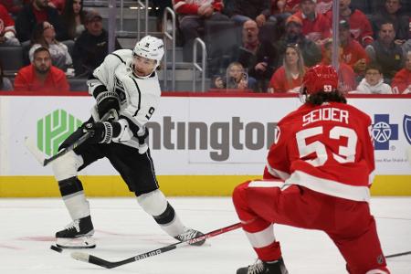 NHL: Seider trifft für Red Wings - Scorerpunkt für Peterka NHL: Seider trifft für Red Wings - Scorerpunkt für Peterka