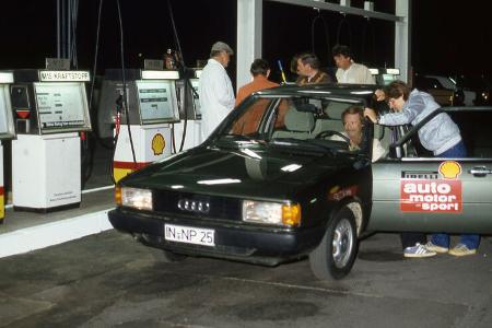 75 Jahre AMS Rekordfahrt Audi