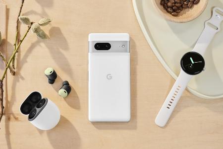 Smartphone, Kopfhörer, Watch: So macht sich die Pixel-Serie im Alltag Smartphone, Kopfhörer, Watch: So macht sich die Pixel-Serie im Alltag