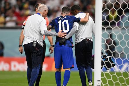 US-Matchwinner Pulisic nach Siegtor im Krankenhaus US-Matchwinner Pulisic nach Siegtor im Krankenhaus
