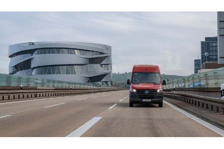Mercedes E-Sprinter (2023) Real-Drive-Test Mercedes E-Sprinter (2023) Real-Drive-Test